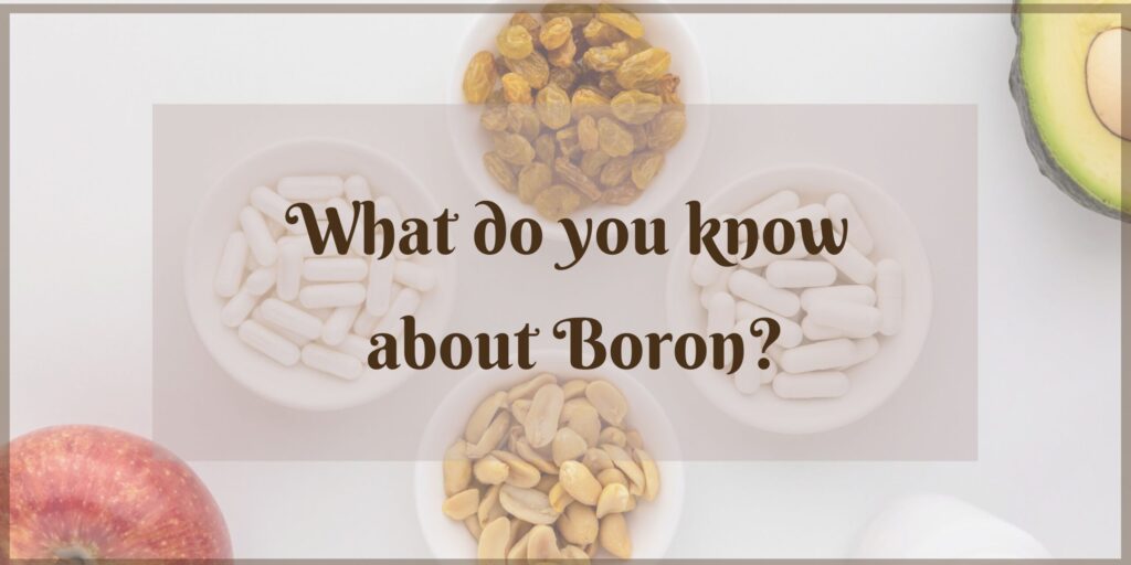 What do you know about Boron?+boron