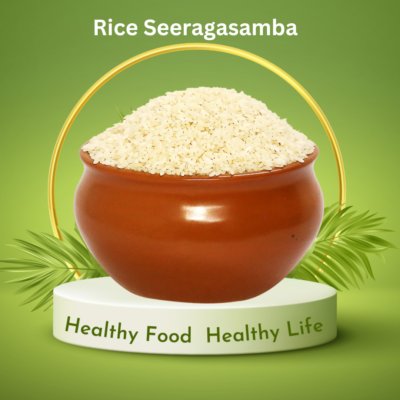Rice Seeraga Samba (Raw) 1kg / சீரகசம்பா அரிசி
