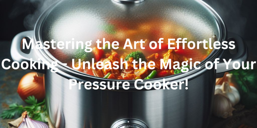Mastering the Art of Effortless Cooking – Unleash the Magic of Your Pressure Cooker!