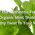 Discover the Authentic Flavours of Uyir Organic Mint Thokku - A Healthy Twist to Your Meals